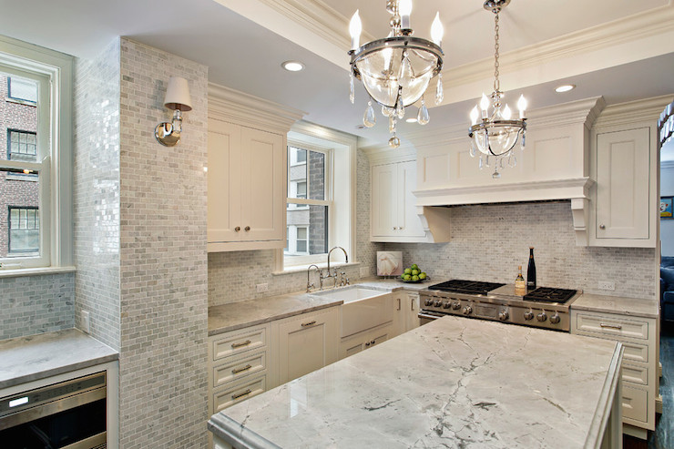 Marble kitchen interior design ideas