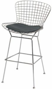 Wire-back bar stools