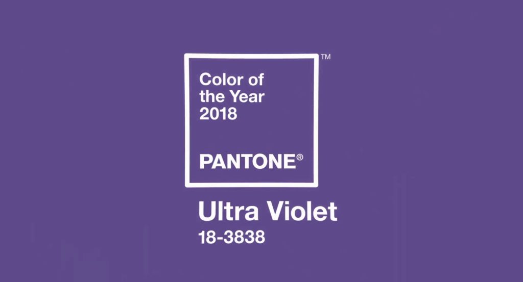 Pantone Color of the Year 2018 - Ultra Violet