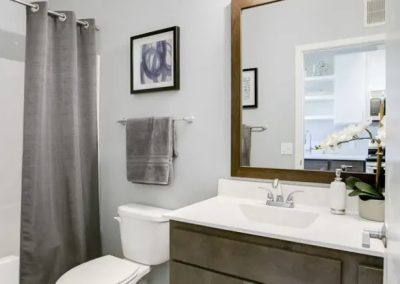 Commercial Interior Design - Bathroom design for Apartment buildings