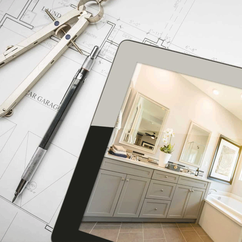 Architectural-Services Statement lighting in a Condo re-fresh, interior Design services