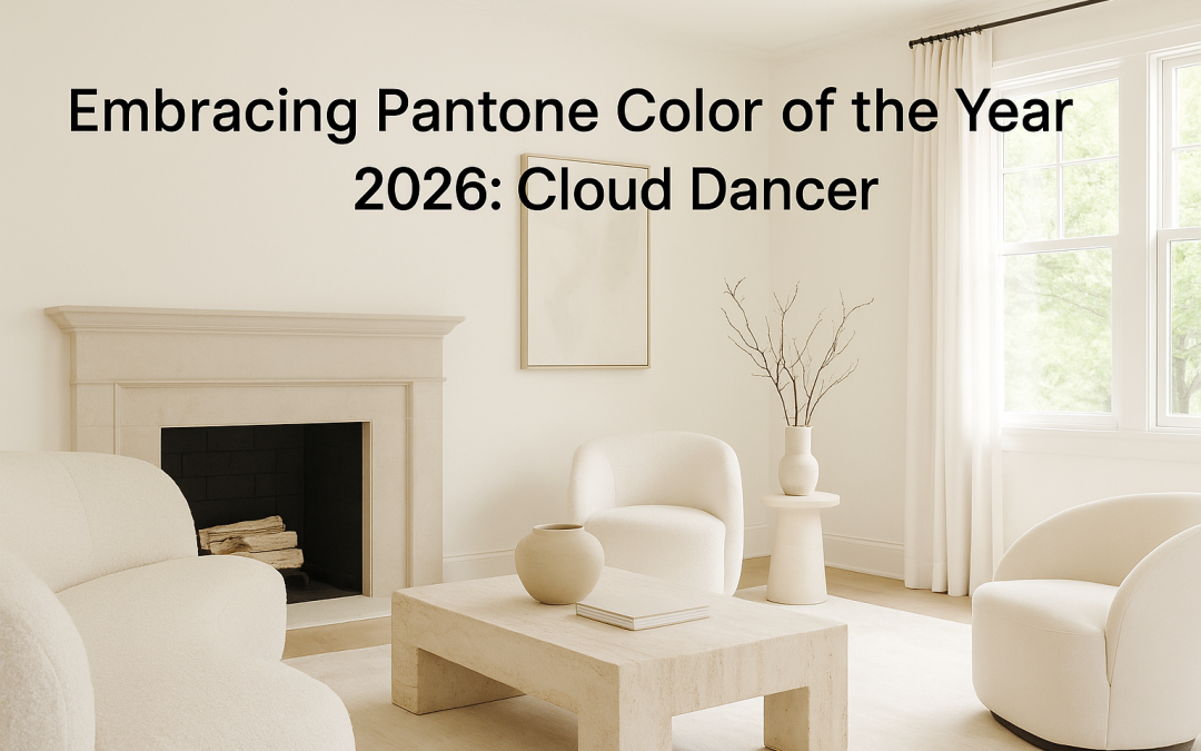 Embracing Pantone Color of the Year 2026: Cloud Dancer